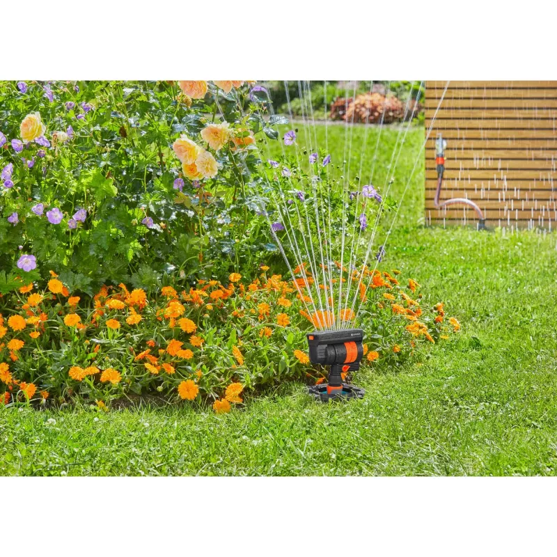 Okrągły zraszacz wodny Gardena 8272-20 Plastik Czarny