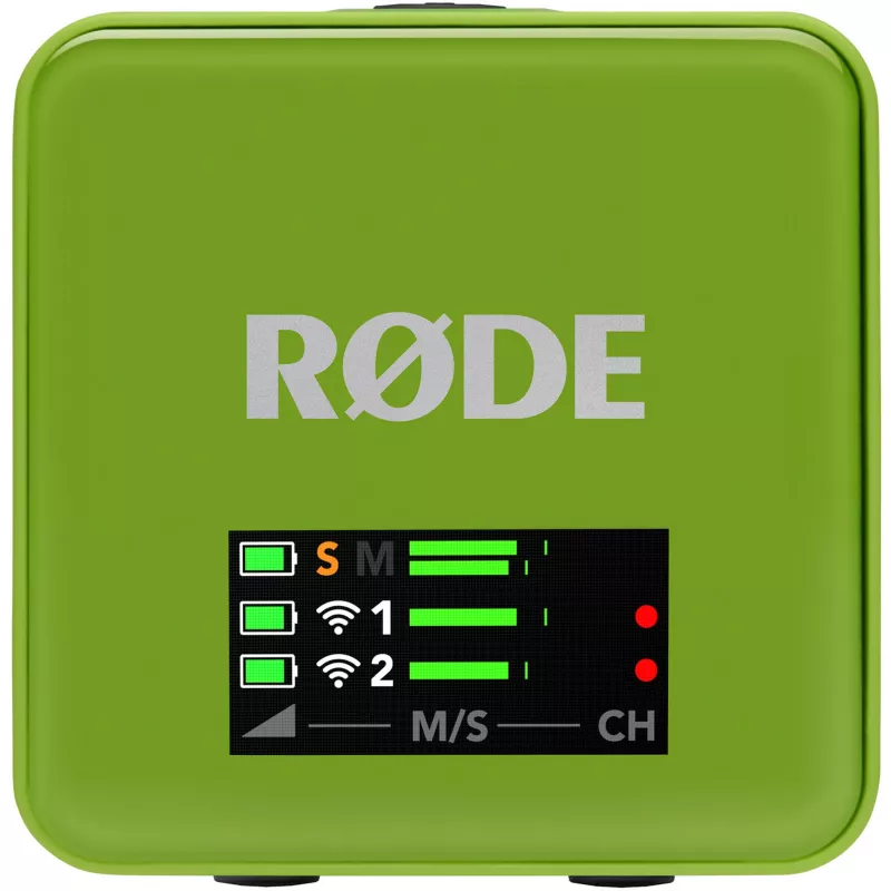 RØDE Wireless GO III zielony - bezprzewodowy system mikrofonowy (zielony)