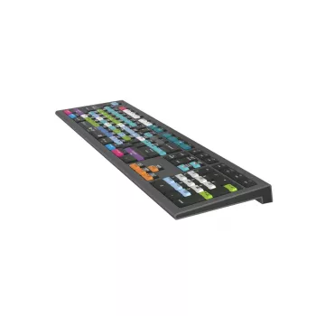 Logickeyboard Avid Media Composer Astra 2 Klawiatura uniwersalna USB QWERTY niemiecka szara