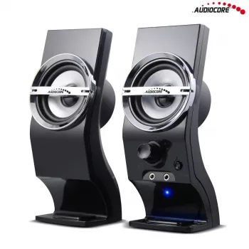 Głośniki stereo Audiocore AC805 2.0 PC 6W Czarny
