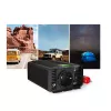 GREEN CELL Przetwornica samochodowa 12V na 230V 150W/300W czysty sinus