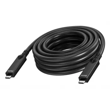 Vision - kabel USB - 24-pin USB-C (M) do 24-pin USB-C (M) - USB 3.2 Gen 1 / DisplayPort 2.1 - 3 A - 10,0 m - aktywny kabel optyczny (AOC), USB Power Delivery (60 W), obsługa 4K 60