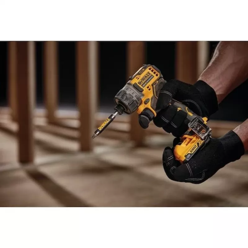 DeWALT DCF601N-XJ wkrętarka akumulatorowa / zakrętarka udarowa 1100 obr./min Czarna, Żółta
