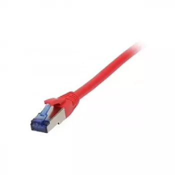 Synergy 21 Kabel krosowy RJ45 S-STP S/FTP 500 MHz 15,0 m CAT6A*Czerwony* TPE Superflex - Kabel - Cyfrowe/Dane