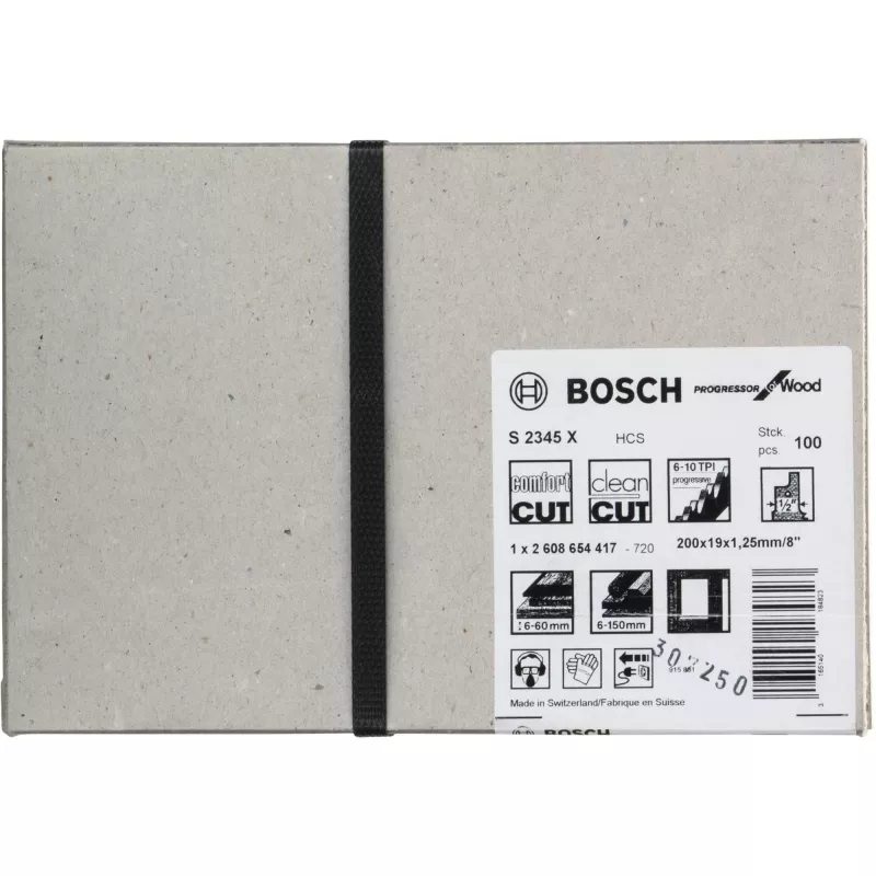 Brzytwa tarczowa Bosch S 2345 X Stal wysokowęglowa 20 cm