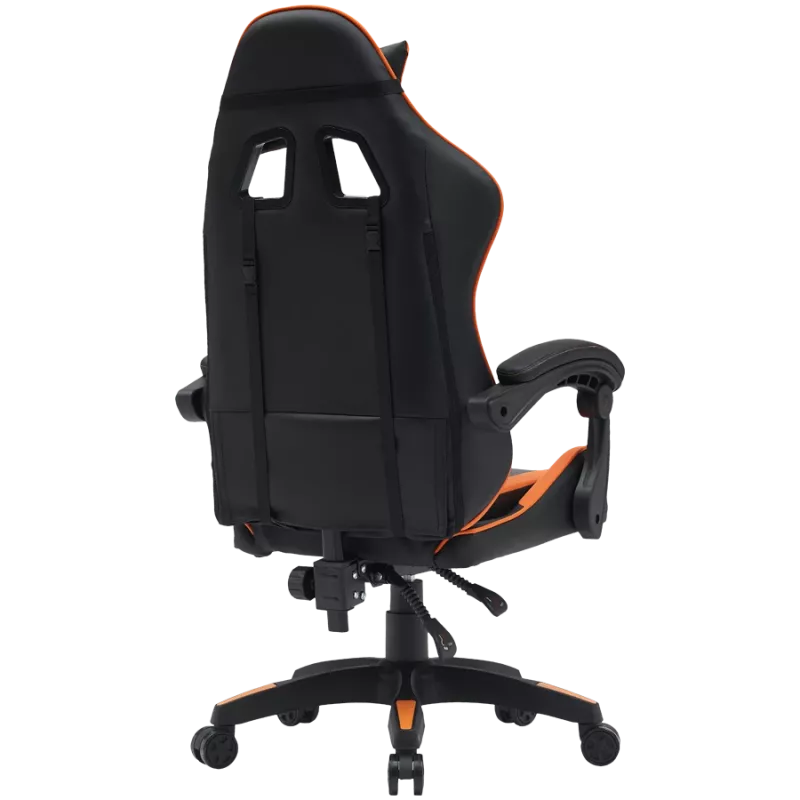 Fotel gamingowy CANYON Core SGCH2 Czarno-Pomarańczowy — ergonomiczny design, regulowana wysokość