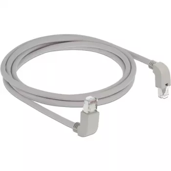 Kabel sieciowy DeLOCK 85872 2m Cat6a S/FTP szary