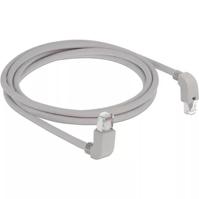 Kabel sieciowy DeLOCK 85872 2m Cat6a S/FTP szary