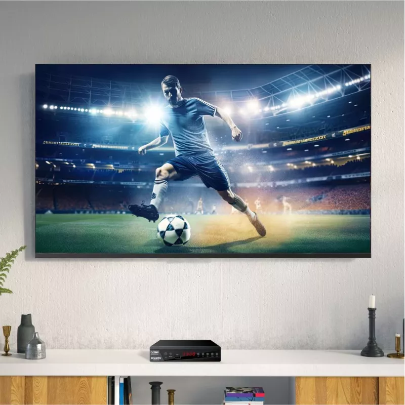 Cyfrowy tuner telewizyjny MANTA DVBT005-SH DVB-T/T2 obsługa HEVC