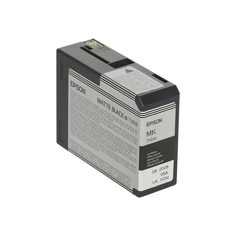 Wkład atramentowy Epson C13T5808 Czarny matowy — Oryginalny wkład Epson, czarny matowy