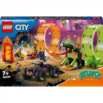 LEGO City 60339 LEGO® CITY Stuntshow-Doppellooping (60339)
