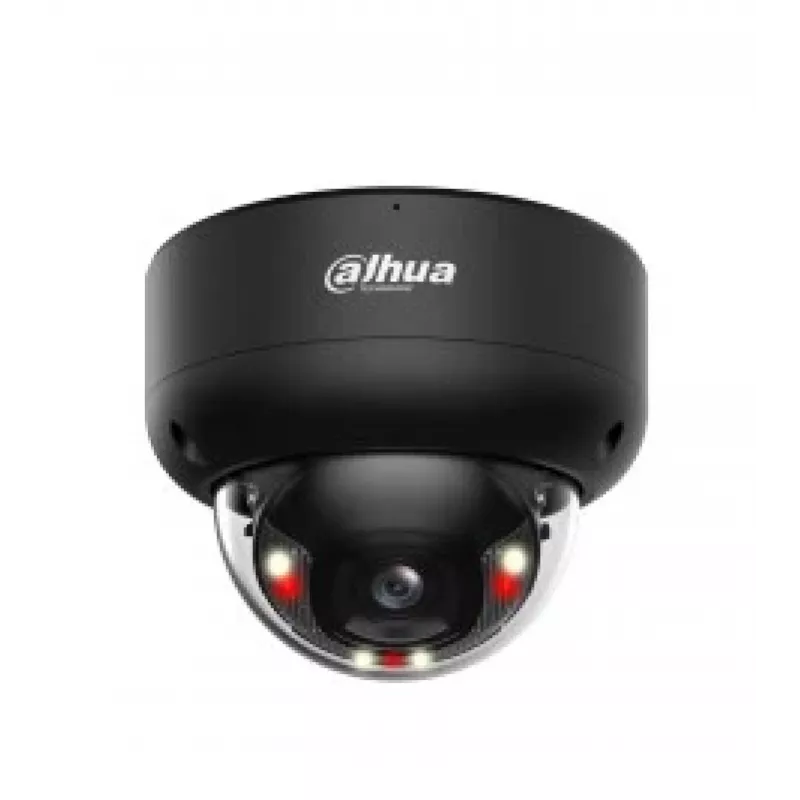 Kamera IP kopułkowa Dahua WizSense IPC-HDBW3849E-AS-IL — 3840×2160, montaż sufitowy, przewodowa, czarna