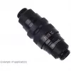 Fitting Alphacool 17440 — mosiężna złączka do chłodzenia komputera, czarna, 32×86×32 mm