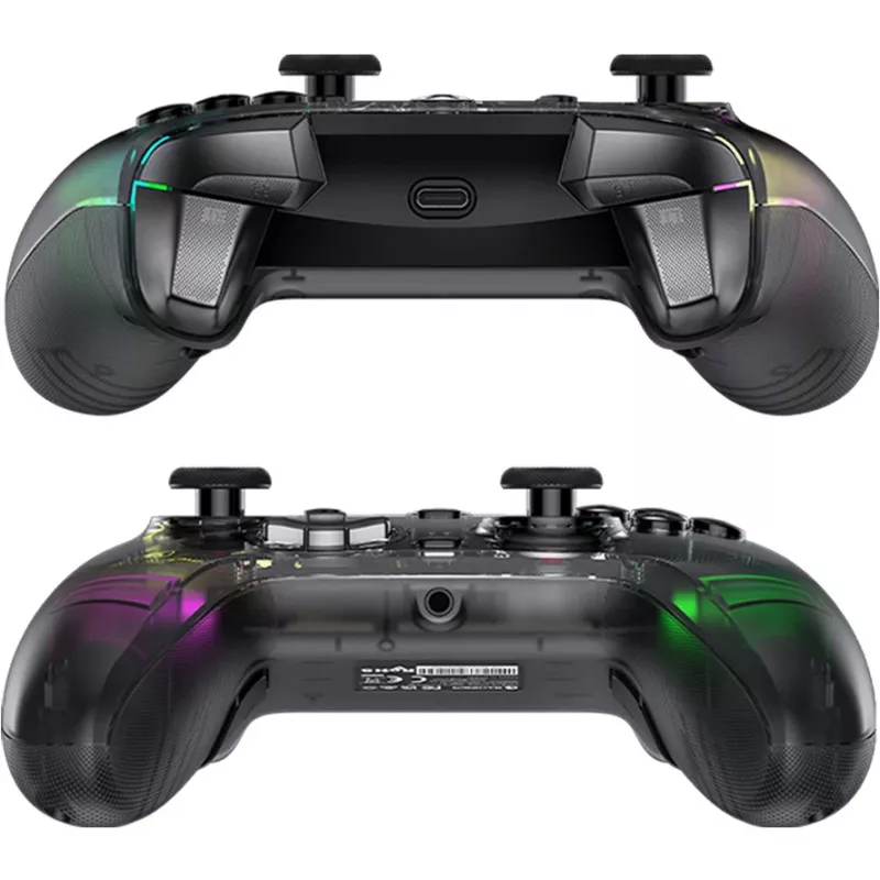 GameSir gamepad Kaleid Czarny Transparent przewodowy USB Type-C dla Xbox One / Xbox Series X / Series S, kabel 3 m