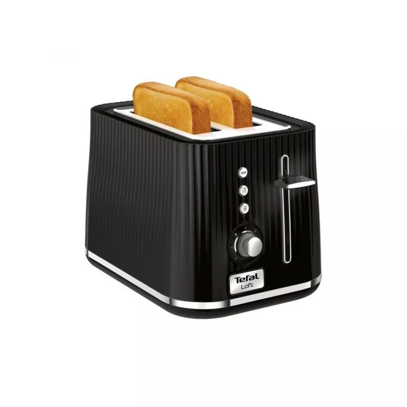 Toster Tefal Loft 2S TT761838, 2 tosty, czarny