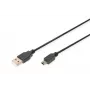 ASM AK-300130-030-S ASSMANN Kabel USB 2.0 HighSpeed Canon USB A/miniUSB B (5pin) M/M Czarny 3m