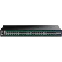 TRENDnet TPE-3524S - przełącznik - 52 porty, Web - L2+ - Smart - 48 x 10/100/1000 (PoE+) + 4 x 10 Gigabit SFP+ - do montażu na biurku, w szafie rack - PoE+ (410 W) - zgodny z TAA (TPE-3524S)