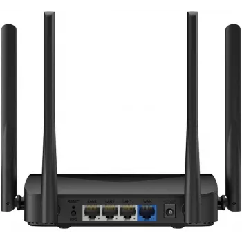 Router biurkowy MERCUSYS MR25BE EasyMesh Wi‑Fi 7 dwuzakresowy 2.4/5 GHz, 3600 Mbps, 3× Gigabit LAN, 4 anteny zewnętrzne