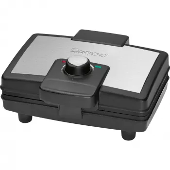 Clatronic WA 3606 gofrownica 2 gofr(y) Czarny,stal nierdzewna 800 W