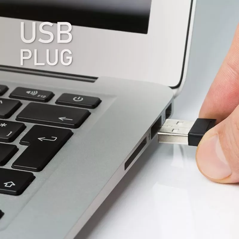 Prezenter laserowy 4w1 USB 3.0 2,4 GHz 30 m