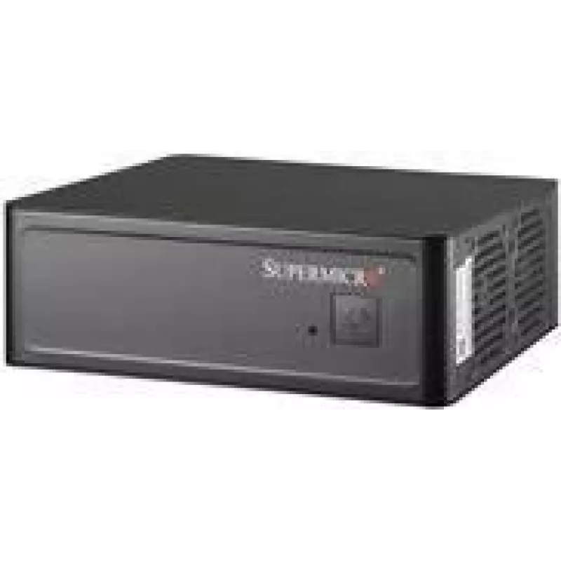 Super Micro Supermicro SC101iF - Ultra Small Form Factor - Mini-ITX - bez zasilacza - Czarny (CSE-101iF)