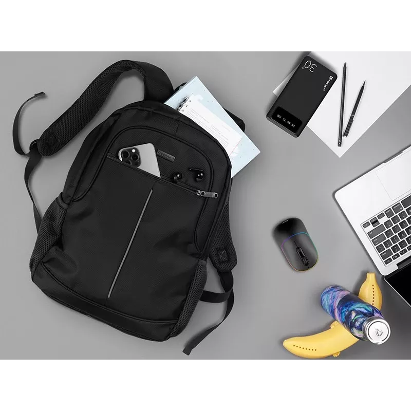 Laptop Backpack 15,6 Tracer City Carrier Czarny