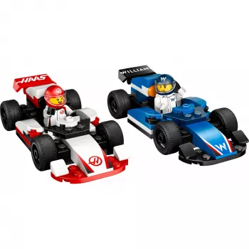 LEGO CITY 60464 F1 - Williams Racing i Haas F1 Samochody Wyścigowe