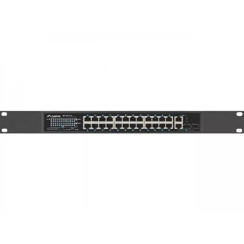 Przełącznik sieciowy Lanberg RSFE-24P-2C-250 Niezarządzalny Gigabit Ethernet (10/100/1000)