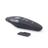 GEMBIRD wireless IR presenter WP-L-11, 4 buttons, 2.4 GHz RF USB receiver, Czarny, AAA bateria