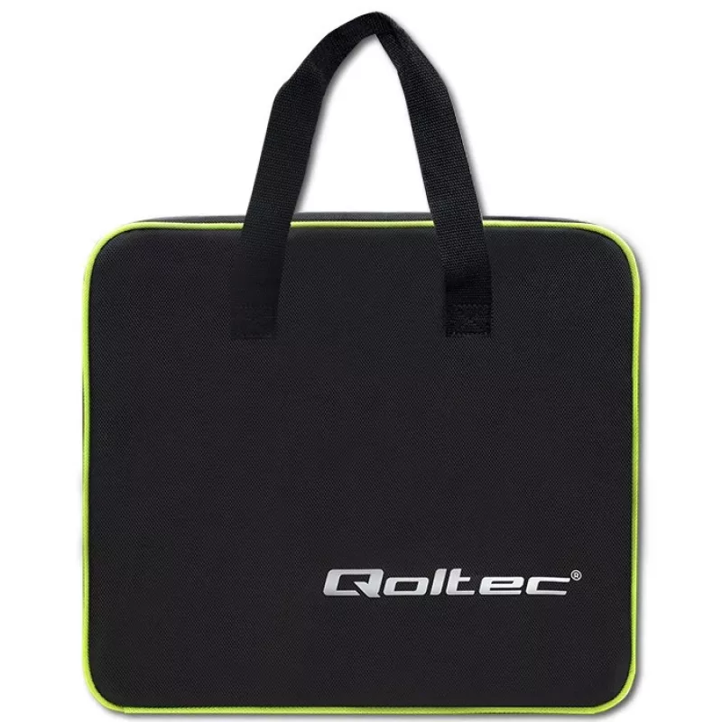 Qoltec Mobilny Ładowarka EV do Samochodu Regulowana 2w1 Type2 | 7kW | 230V | CEE 3 PIN | Wi-Fi | LCD | Przenośna | Wallbox | 5m