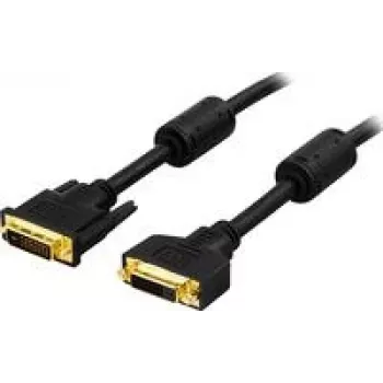 Kabel DVI Deltaco DVI-602A 2 m DVI-D Czarny