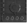 Gorenje Hob GW642AB Gazowa Liczba palników/stref gotowania 4 Pokrętła obrotowe Czarny