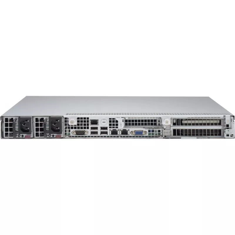 Super Micro Supermicro SC514 R407W - Obudowa serwerowa - montaż w szafie RACK - 1U - SATA/SAS - bez możliwości wymiany podczas pracy - 400 W (CSE-514-R407W)