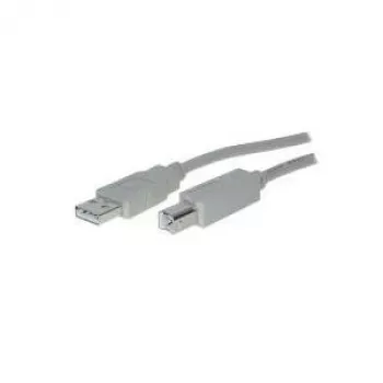 Kabel USB S/CONN 5m USB 2.0 A - USB 2.0 B Szary