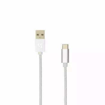 Sbox USB-TYPEC-15W USB->Type C M/M 1,5m Coconut White