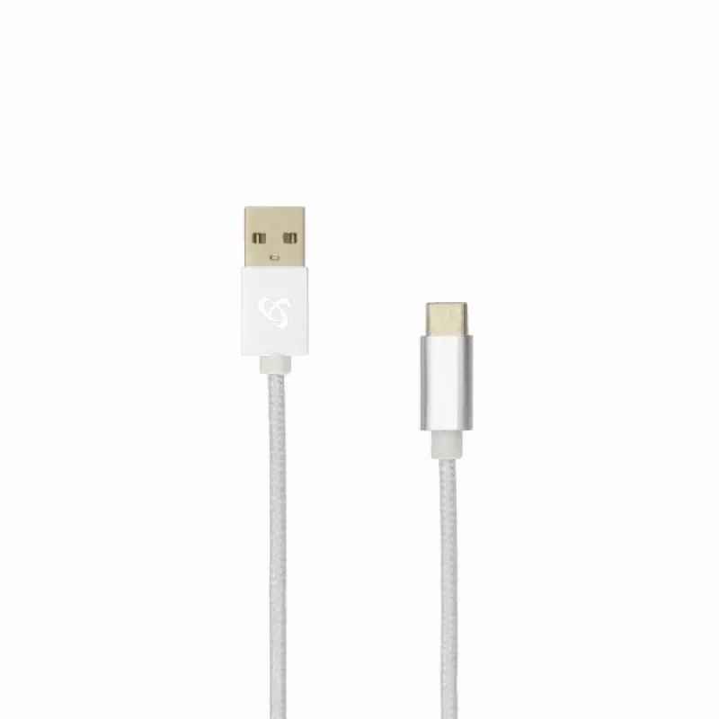 Sbox USB-TYPEC-15W USB->Type C M/M 1,5m Coconut White
