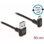 Kabel USB DeLOCK EASY-USB 2.0 Typ-A na Micro-B 0,5 m Czarny