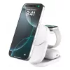 Ładowarka wewnętrzna Belkin UltraCharge 25 W Qi2 3 w 1 magnetyczna UE biała okrągła