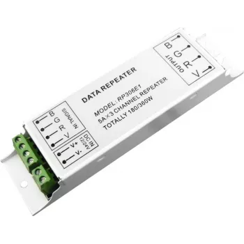 Wzmacniacz sygnału taśmy LED EUROLITE 50533000 do instalacji LED 12 V i 24 V