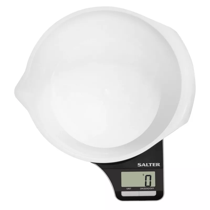 Waga kuchenna Salter Electronic Jugscale Czarno-Biała