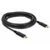 Kabel USB DeLOCK 83325 USB 2.0 3 m USB-C czarny