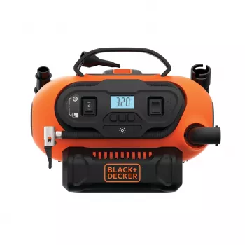 Kompresor powietrza Black & Decker BDCINF18N-QS 160 l/min AC/Zapalniczka samochodowa