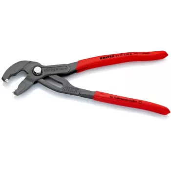 Knipex szczypce do opasek sprężystych, dł. całk. 250 mm, maks. średnica 70 mm, regulacja 25