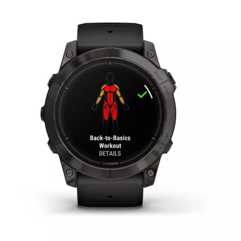 Garmin EPIX PRO g2 51mm Sapphire Carbon Gray DLC Titanium Czarny