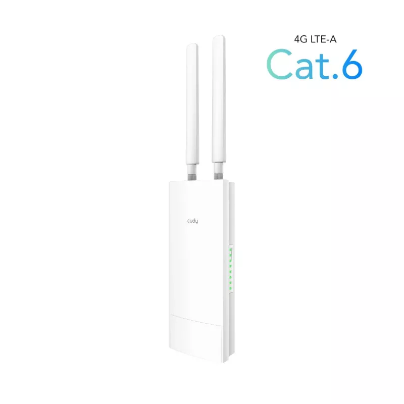 Router bezprzewodowy Cudy LT700 Gigabit Ethernet Dwuzakresowy (2,4 GHz / 5 GHz) 4G Biały