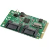 Delock Mini PCIe I/O PCIe pełnowymiarowy 2 x SATA 6 Gb/s (95233)