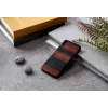 Etui na smartfona man and wood do iPhone XS Max — hebanowa czerń, ochronna twarda tylna obudowa