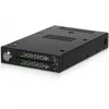 ICY DOCK - ToughArmor - MB834MK-B V2 - 2x M.2 NVMe na 1x wnękę 3,5 cala mobilna kieszeń metalowa z zamkiem na klucz SlimSAS 4i czarna