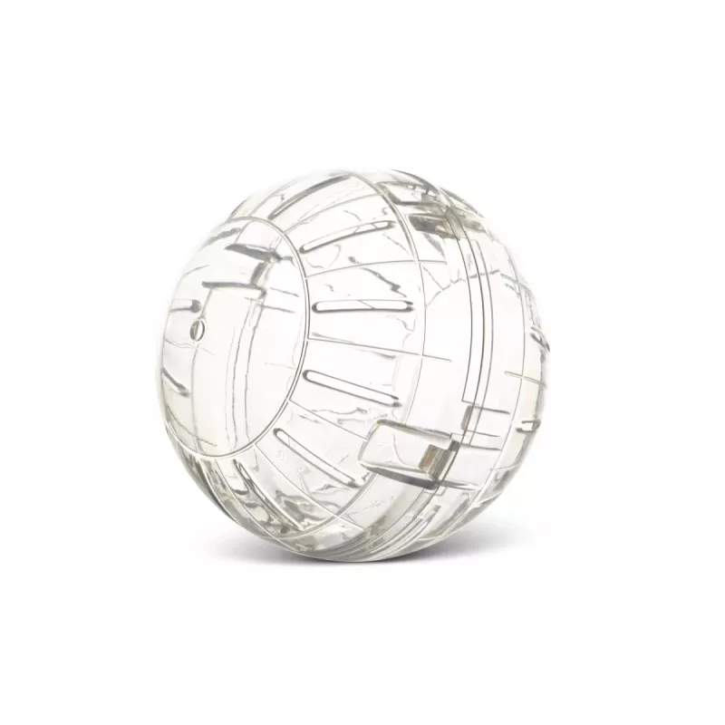 Piłka do ćwiczeń Savic Runner Small 12 cm dla gryzoni, przezroczysty polistyren, 120 mm
