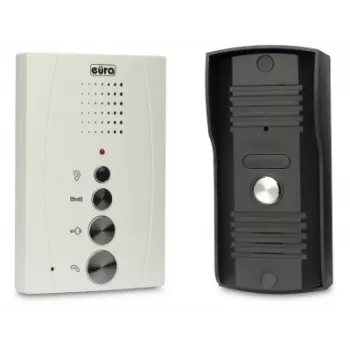 INTERCOM EURA ADP-11A3 ''INVITO'' z słuchawką, biały